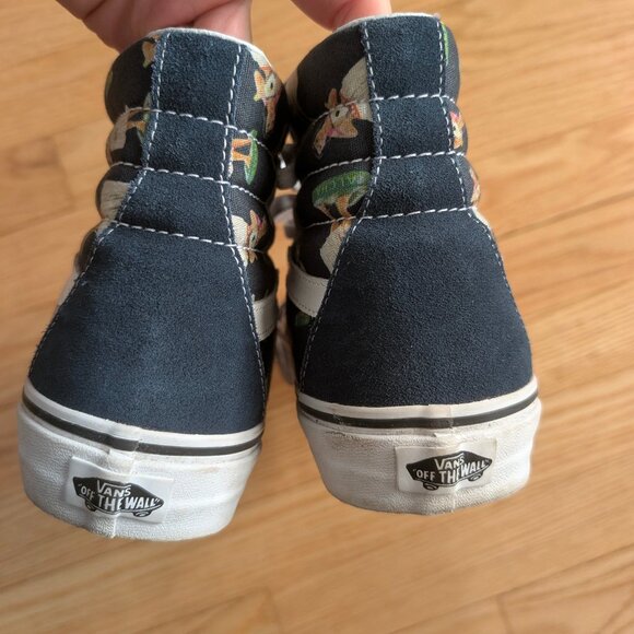 Vans Sk8-Hi Reissue Digi Hula Girl Hawaiian print high tops OFF The Wall sneaker - Picture 8 of 14